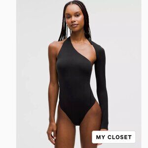 LULULEMON Wundermost Ultra-Soft Nulu Long-Sleeve Cut-Out Bodysuit – Never Worn